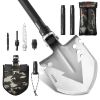 Survival Shovel 11 in 1 Camping Shovel Folding Multitool Portable Compact