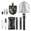 Survival Shovel 11 in 1 Camping Shovel Folding Multitool Portable Compact