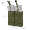 Molle Open Top Double Triple Mag Pouch